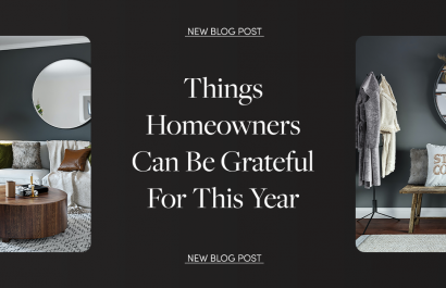 Things Homeowners Can Be Grateful For This Year | Soar Homes